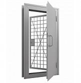 Дверь с решеткой в КХО RS-323 - Изображение