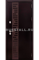 Порошковая входная дверь с МДФ RS17 - Изображение