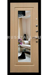 Железная дверь с зеркалом RS61 - Изображение