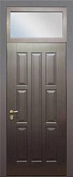 Входная металлическая дверь с верхней фрамугой RS-279 - Изображение