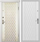 Дверь металлическая в частный дом RS-366 - Изображение