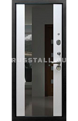 Стальная дверь с зеркалом RS68 - Изображение