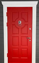 Стальная дверь в коттедж RS-98 - Изображение